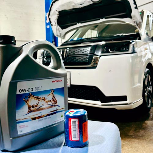Масляное техническое обслуживание Honda Stepwagon
